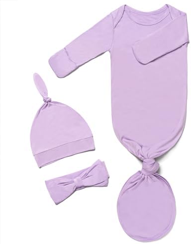 Knotted Gown Newborn Outfit