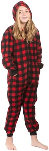 Stylish Boys Micro Polar Fleece One-Piece Pajama Set