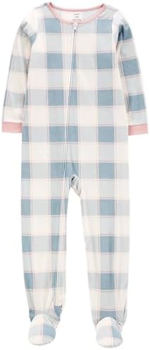 Carters Big Girls Footed Microfleece PJs Sleeper