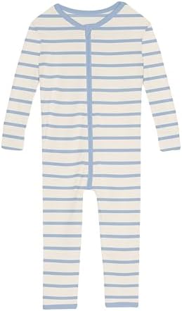 Adorably Snuggly Onesie Pond Sweet Stripe - 3-6 Months