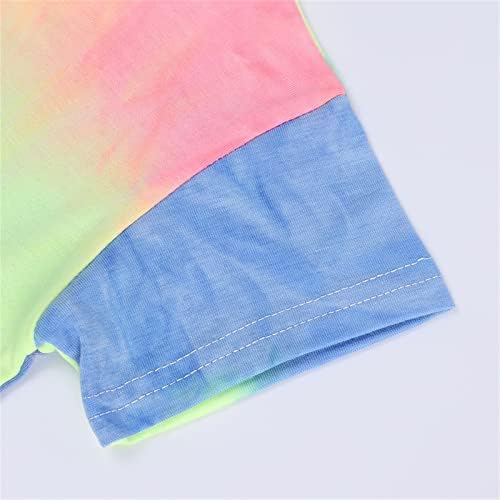 boys and girls camouigram tie-dye casual sweatshirt set 6-12 months