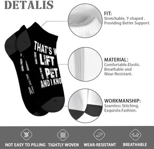 Heavy-Duty Crew Socks for Boys Fun Design for Pet Lovers