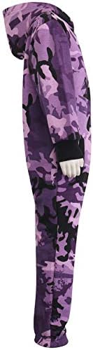 Snuggle up in style A2Z Kids Camouflage Fleece Onesie