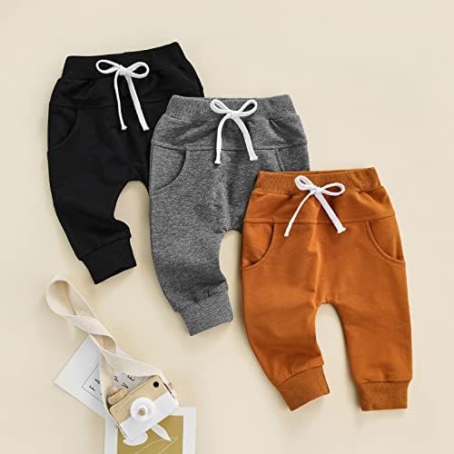 TheFound Essentials Baby sweatpants with drawstring waist 0-3 years
