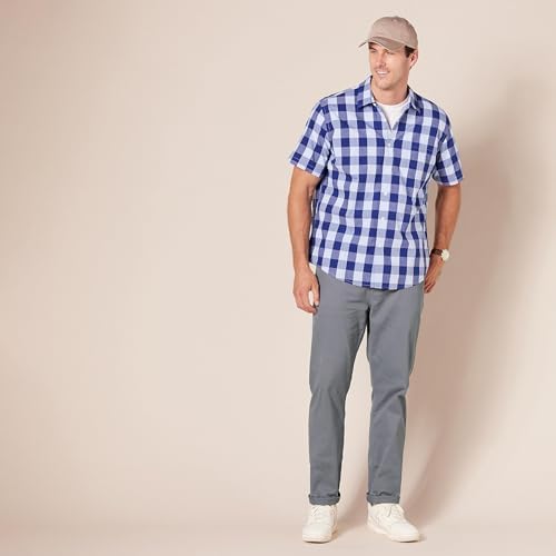 Premium Athletic-Fit Pants Big Tall Stretch Twill Workwear Casual comfy