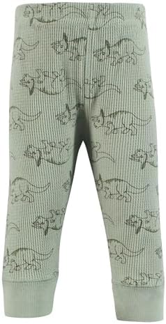 Hudson Baby Unisex Thermal Tapioca Ankle Pants Comfortable Warm