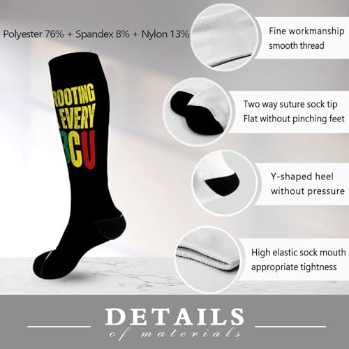 Im Rootings for Every HBCU College Graduate Black History Month Socks