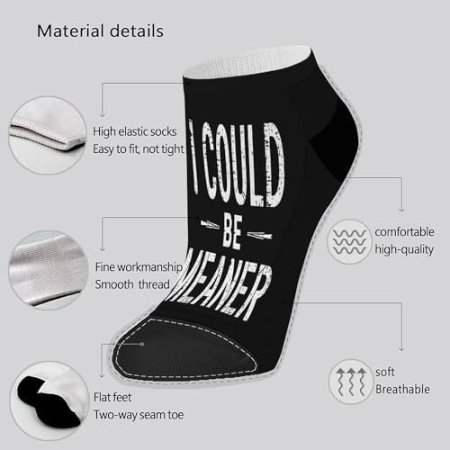 Vintage Retro Funny Meme Mens Athletic Socks