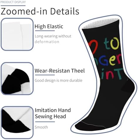 I Heart to Fingers Paint Socks for Boys