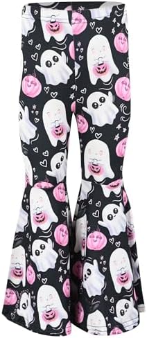Unique Baby Halloween Kids Set 2-Piece Outfit with Bell Bottoms Bell Sleeves