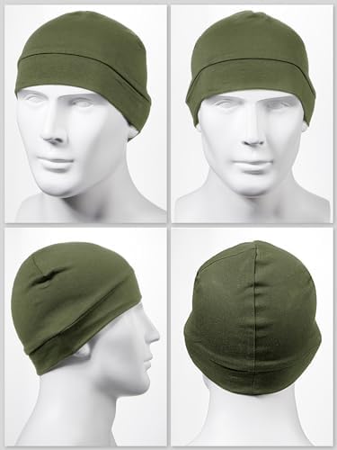 Syhood 4-Piece Skull Hats Men Women Kids Stretchy Comfy