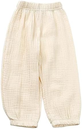Elastic Basic Harem Trousers for Kids