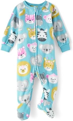 The Childrens Place Animal Face Pajamas