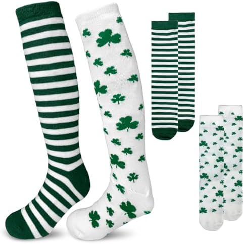 St Patricks Day Socks for Kids