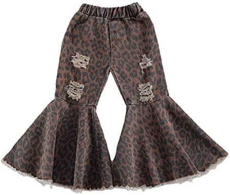 Vohawsa Baby Flare Pants Comfortable Stretchy for Girls Boys