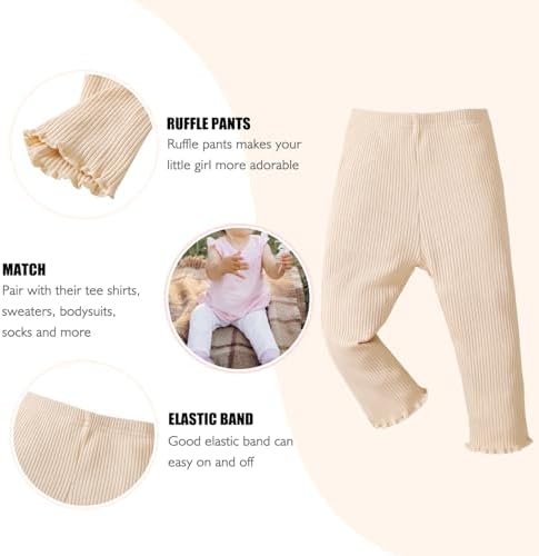 SOBOWO Baby Girl Leggings Pants Toddler Classy Fall Essentials