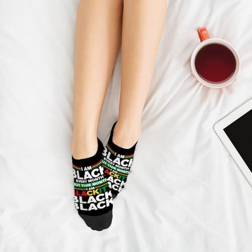Liters of Laughter Black History Month Socks