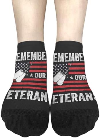 Remember Our Veterans Mens Dress Socks - Unique Veterans Day for Men