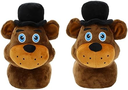 Bioworld Freddy Fazbear 3D Plush Slipper Socks for Kids