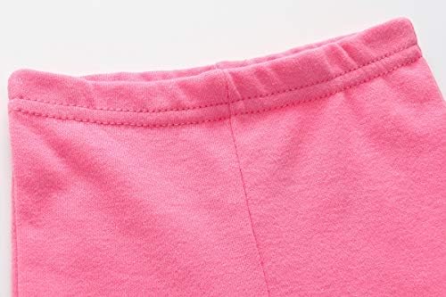 Kiddiezoom Baby Set of 4 Organic Cotton Pants for Girls