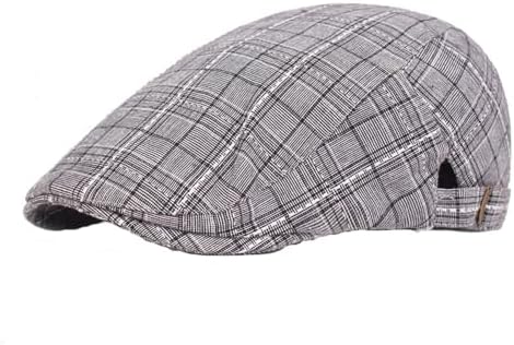 Adjustable Flat Cap for Men