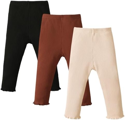 SOBOWO Baby Girl Leggings Pants Toddler Classy Fall Essentials