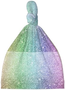 Xiso Ver Glitter Baby Beanie for Newborn