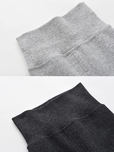 ACESTAR Newborn Baby Boys Girls Cotton High Waist Leggings 0-12 Months