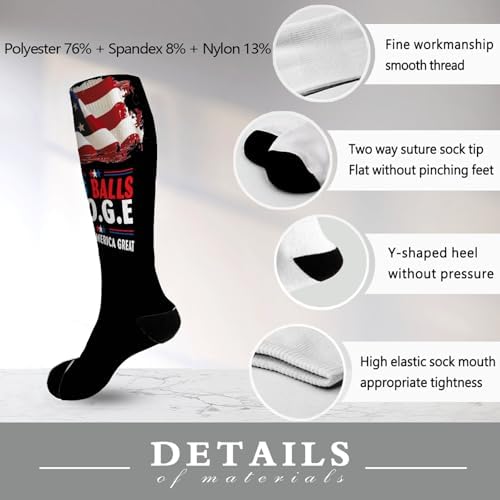DOGE Meme - Big Ball Socks for Boy - Premium Tecky Design
