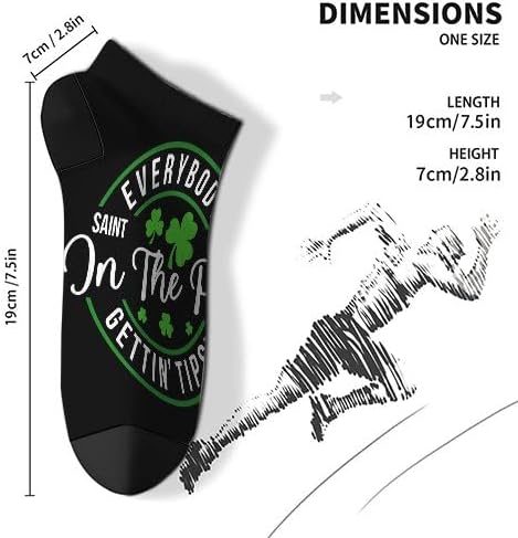 Mens Calf Socks for St Patricks Day - Funny Cute