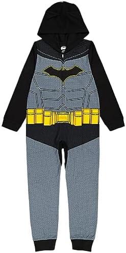 DC Comics Boys Big Batman Hooded Pajamas