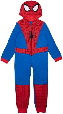 Marvel Spiderman Hooded One-Piece Sleepy