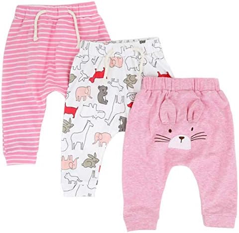 CuteOn Toddler Boys Girls Sweeatpants 3Pack