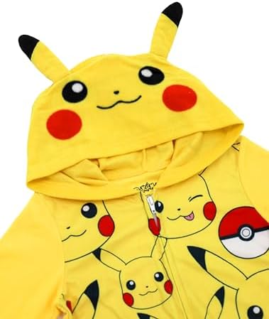 Pokemon Pikachu Onesie Pajamas for Kids