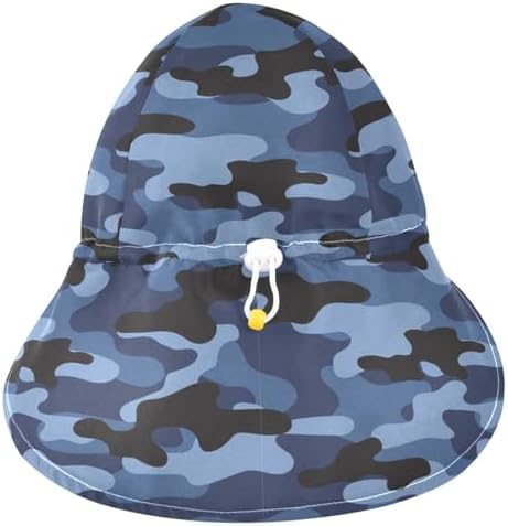 Camouflage Baby Boys Hat Lightweight and Stylish UV Protection Bucket for Summer