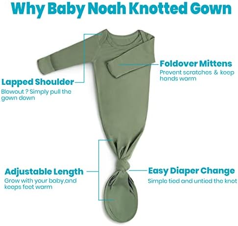 Soft Micromate Perfect Fit Nightgown for Newborn