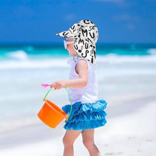 Sun Protection with Style Baby Music Hat