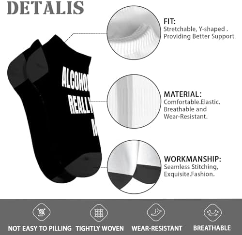 Alcohol Doesnt Really Affect Me Ankle Socks