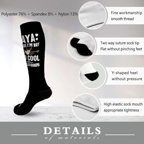 Cool Socks for Her Funny Grandmother Gift