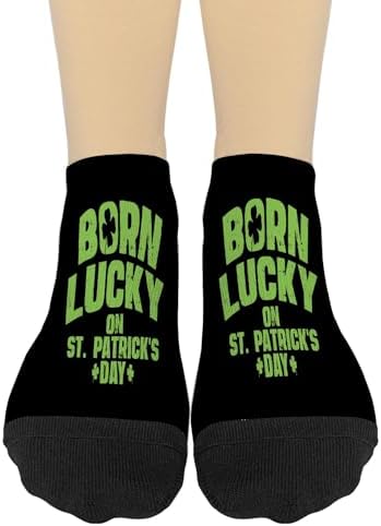 Lucky Bruhs St Patricks Day Womens Cutesock Novelty Socks