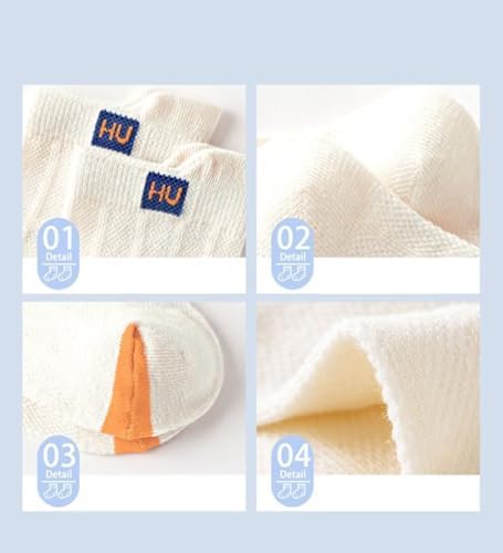 Kids Cotton Socks for Boys Girls - Ankle Socks with Fashion Design