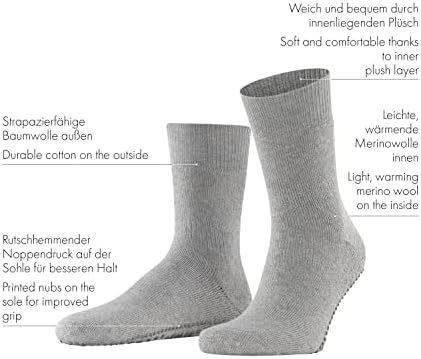 FALKE Mens Slipper Socks for Warm Comfort