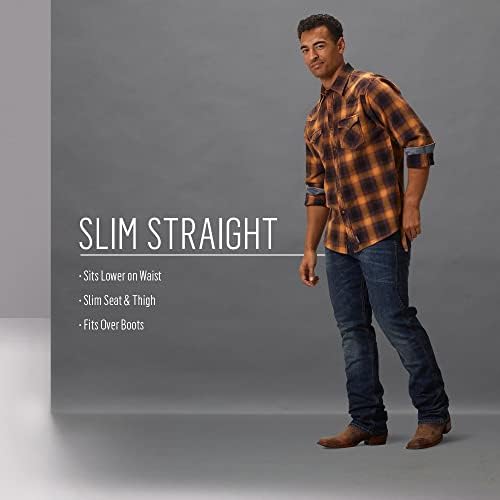 Classic Retro Slim Fit Jeans for Men