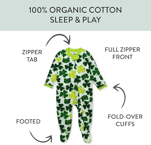 HonestBaby Celebration Sleep Play Pajama Sleeper