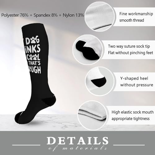 GenericMy Dogs Thinks Im CoolFunny Dog Lover Cotton Socks for Kids
