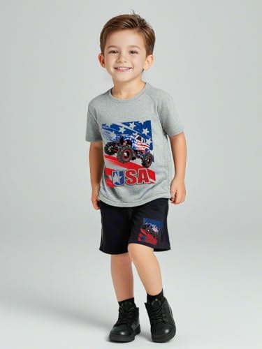 Patriotic 4th of July Boys Outfit Set