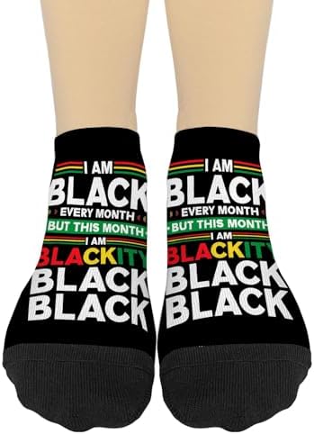 Liters of Laughter Black History Month Socks