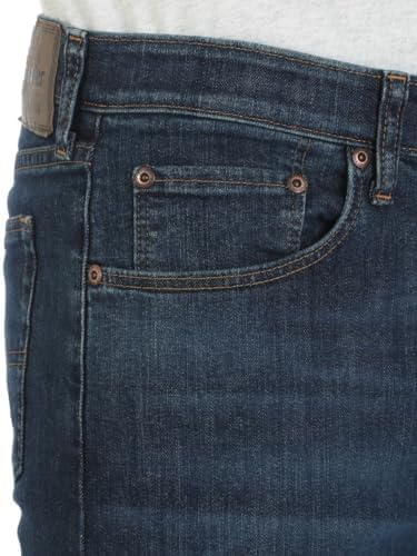 Compression Fit Mens Jean Wrangler Authentics Signature Patch 5 Pocket Style