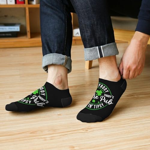 Mens Calf Socks for St Patricks Day - Funny Cute