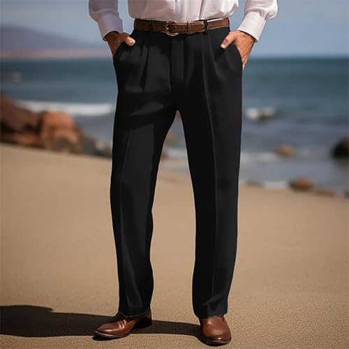 Mens Cotton Linen Pants